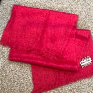 NWOT mohair shawl 22x70